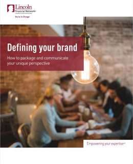 Defining your brand: How to package and communicate your unique perspective