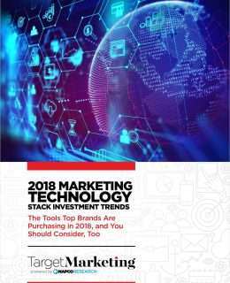 2018 Marketing Technology Stack Investment Trends