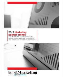2017 Marketing Budget Trends