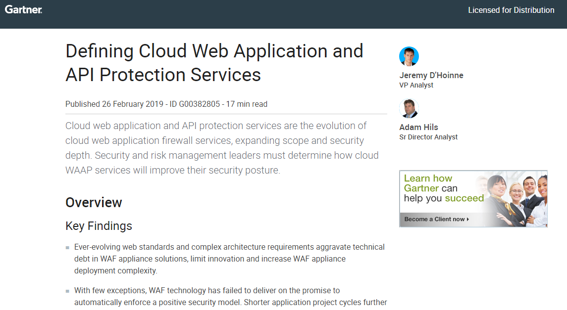 10 - Defining Cloud Web Application and API Protection Services