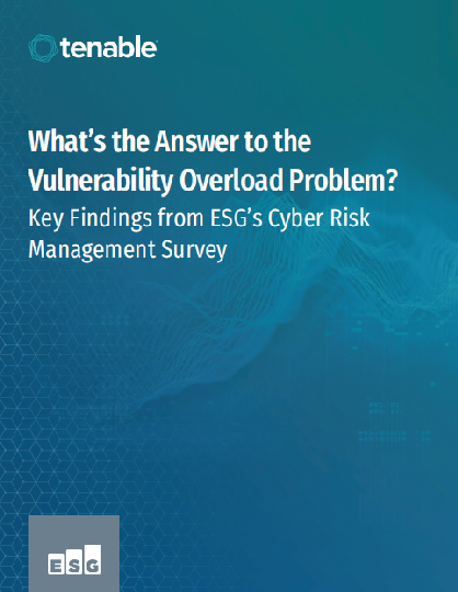 2 - What’s the answer to the vulnerability overload problem? Key findings from ESG’s Cyber Risk Management survey
