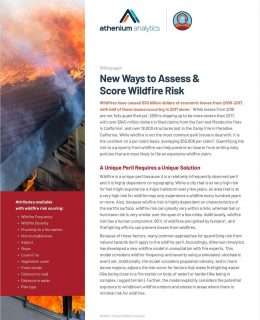New Ways to Assess & Score Wildfire Risk