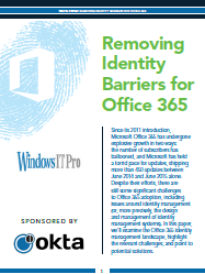 2 3 - Removing Identity Barriers for Office 365