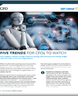3 img 260x320 - Five Trends for CFOs to Watch