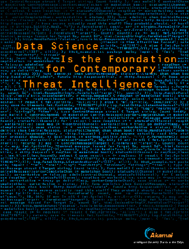 Data Science is the Foundation for Contemporary Threat Intelligence - Data Science is the Foundation for Contemporary Threat Intelligence