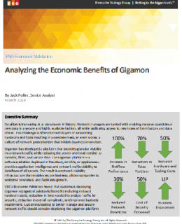 ESG Economic Validation Analyzing the Benefits of Gigamon 260x320 - ESG Economic Validation: Analyzing the Benefits of Gigamon