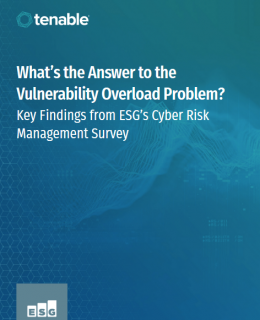 Screenshot 2019 08 12 Whats the answer to the vulnerability overload problem Key findings from ESGs Cyber Risk Management s... 260x320 - What’s the answer to the vulnerability overload problem? Key findings from ESG’s Cyber Risk Management survey