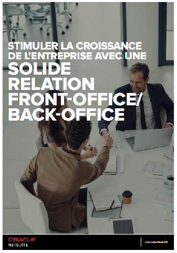 Untitled - STIMULER LA CROISSANCE DE L’ENTREPRISE AVEC UNE SOLIDE RELATION FRONT-OFFICE/BACK-OFFICE
