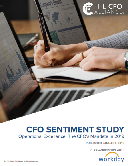 cfo alliance 2019 sentiment study - CFO Alliance Sentiment Study 2019