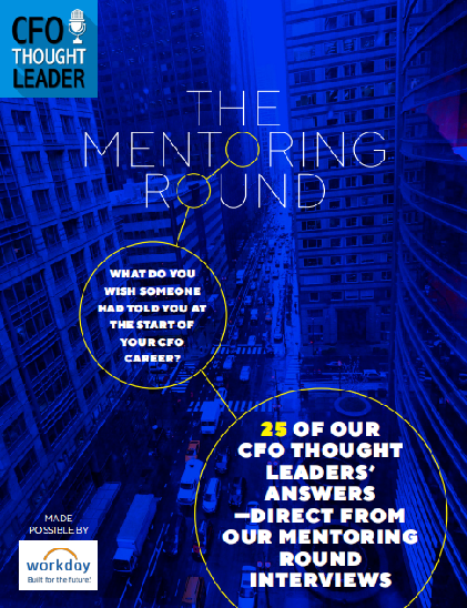 cfotl 25 cfos mentoring round ebook - CFO Thought Leader Mentoring eBook