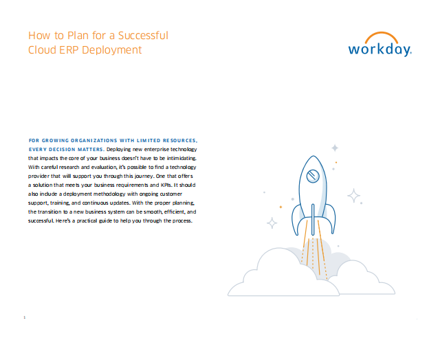 how to plan for successful cloud erp deployment - How to Plan for a Successful Cloud ERP Deployment