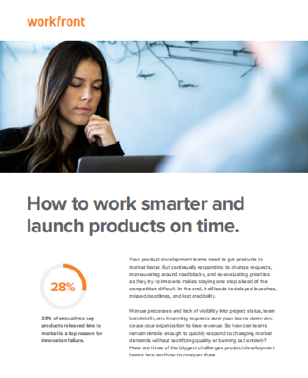 how to work - How to Work Smarter and Launch Products on Time