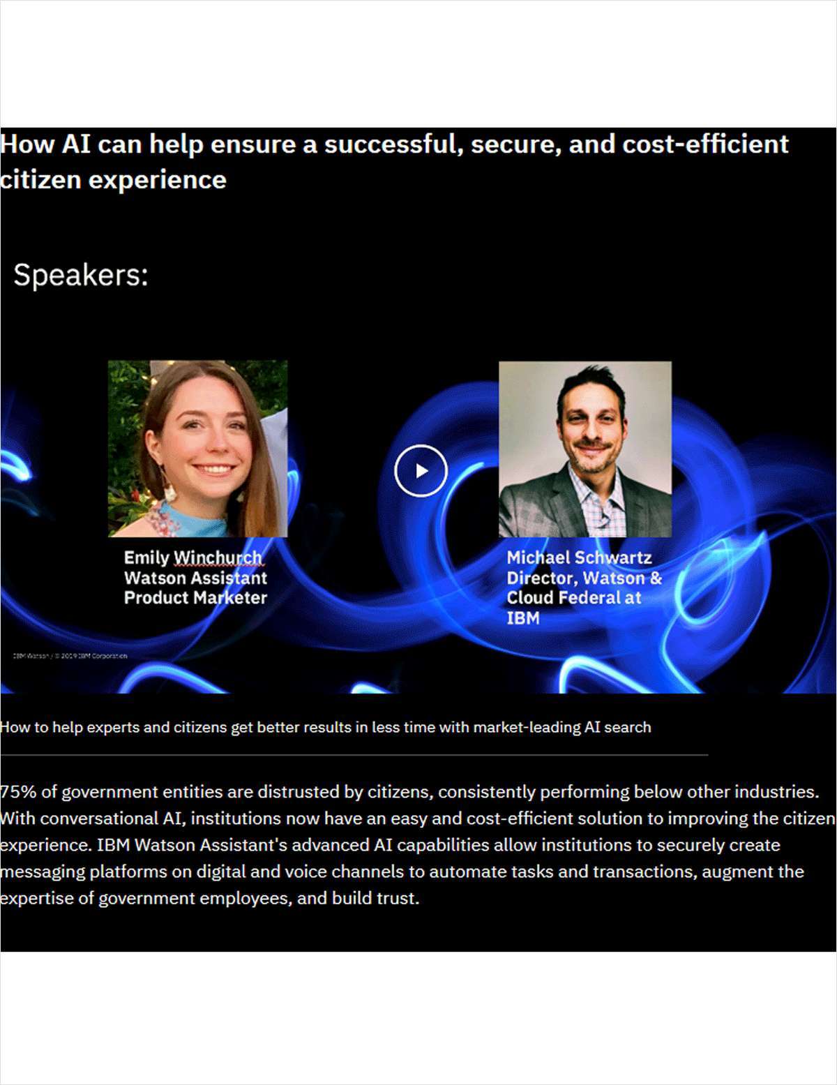How AI can help ensure a successful, secure, and cost-efficient citizen experience