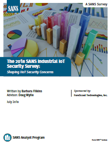 1 23 - SANS: Industrial IoT Security Survey