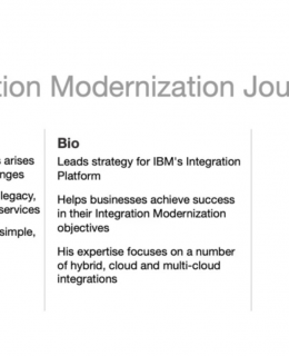 1 6 260x320 - The Integration Modernization Journey presented by iDevNews