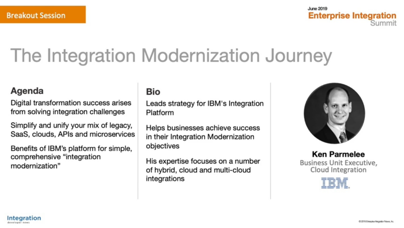 1 6 - The Integration Modernization Journey presented by iDevNews