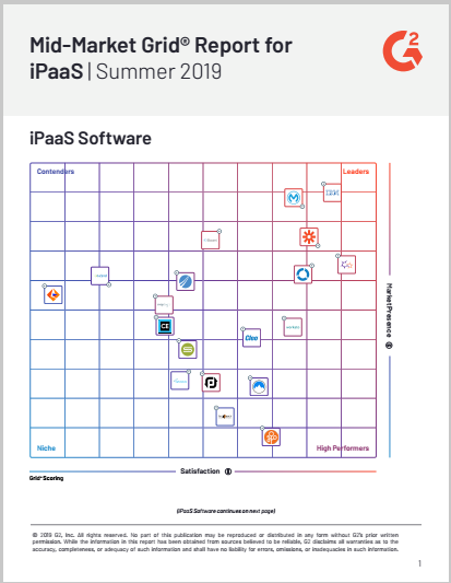 3 - Mid-Market Grid® Report for iPaaS | Summer 2019