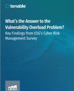 5 post 260x320 - What’s the answer to the vulnerability overload problem? Key findings from ESG’s Cyber Risk Management survey