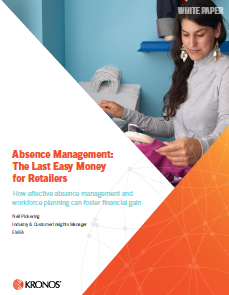 1 - Absence Management: The Last Easy Money for Retailers