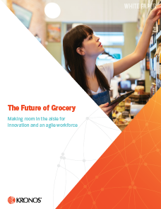 3 - The Future of Grocery. Making room in the aisle for innovation and an agile workforce