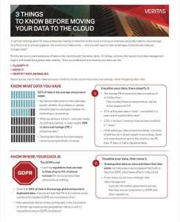 3 Things To Know Before Moving Your Data To The Cloud