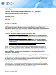 2 2 - Central Role of Messaging Middleware in Cloud and Digital Transformation Initiatives