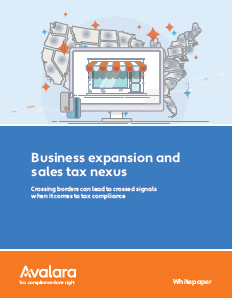 businees expansation - Business Expansion and Sales Tax Nexus