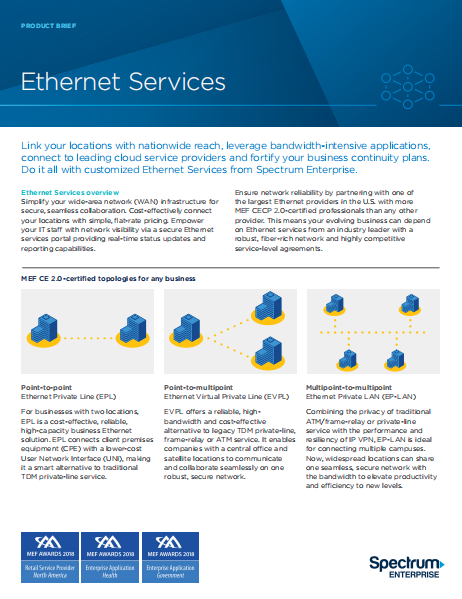 ethernet services - Ethernet Services