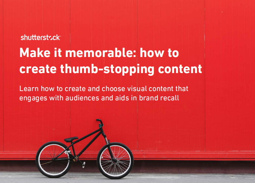 6 1 - Make it memorable: how to create thumb-stopping content