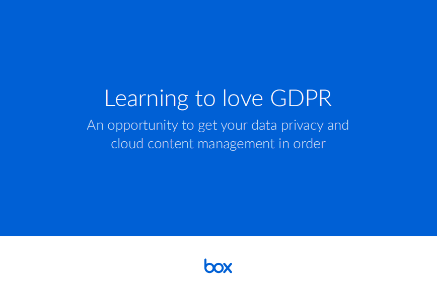 learining - Is your business GDPR-ready?