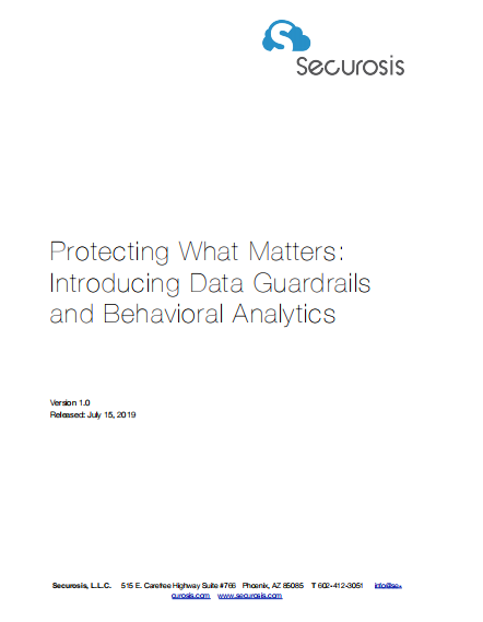 protecting what matters - Introducing data guardrails and behavioral analytics