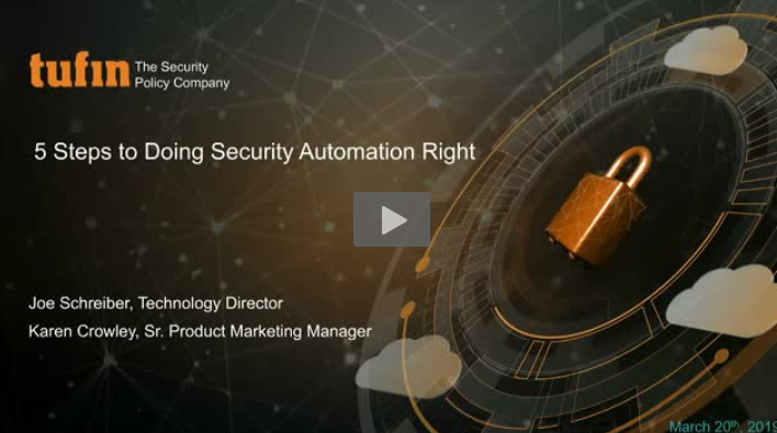5 steps - 5 Steps to Doing Security Automation Right