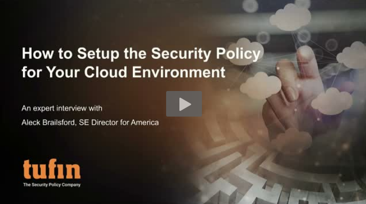 how to setup - Security Policy Guidelines for Your Cloud Environment