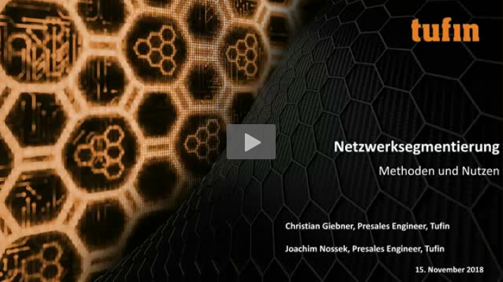 one - Webcast: Comment définir les zones réseau?