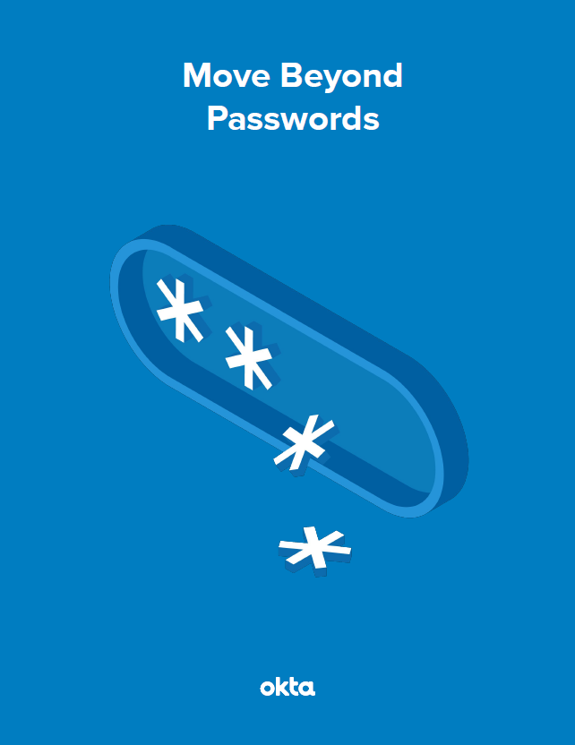 Move Beyond Passwords Whitepaper Cover - CIAM: Move Beyond Passwords