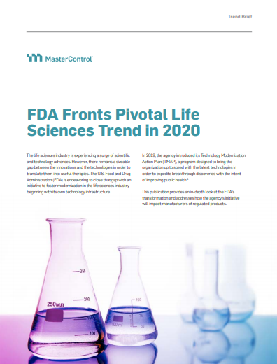 fda frontd - FDA Fronts Pivotal Life Sciences Trend in 2020