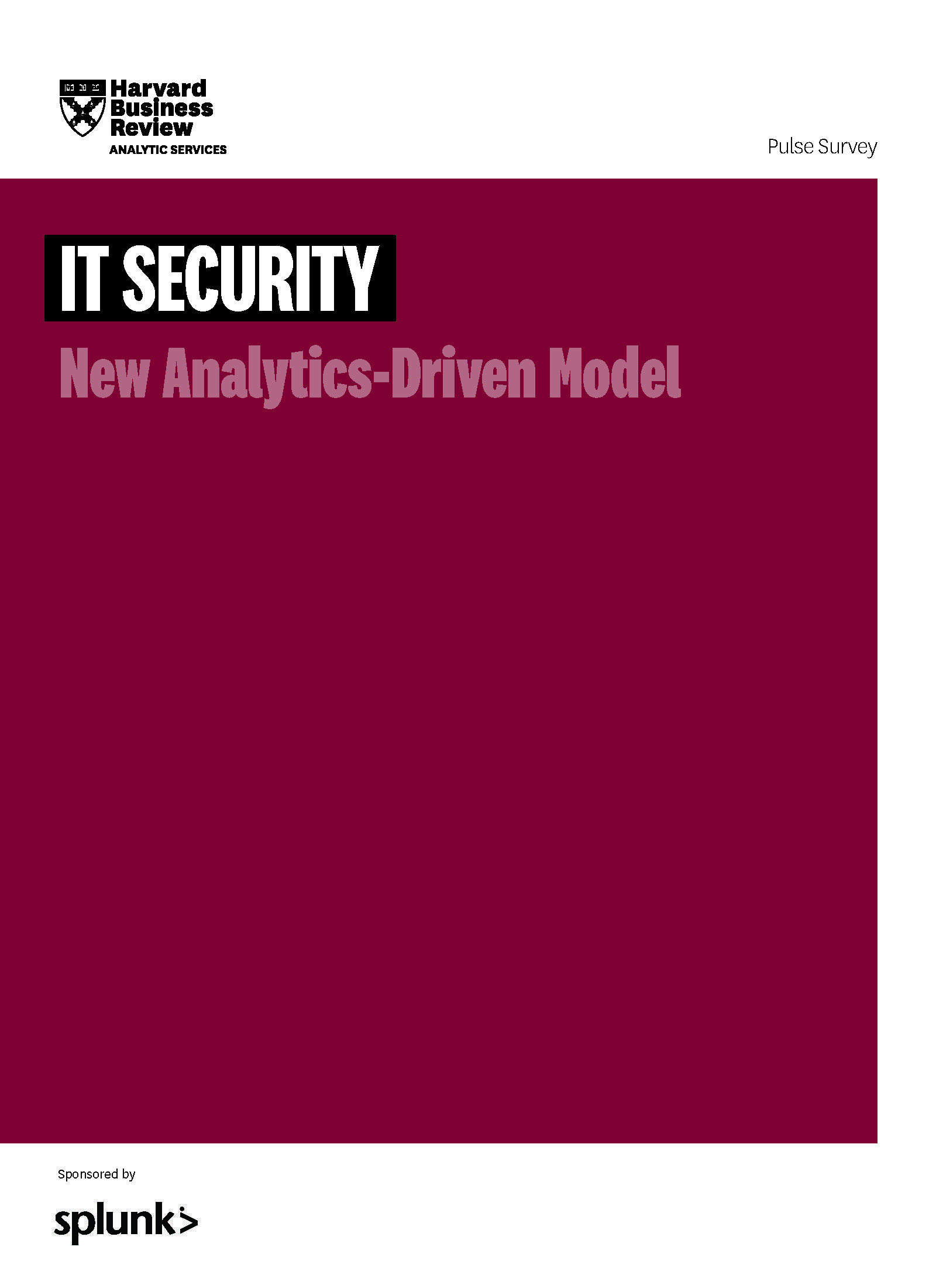 it security a new analytics driven model - IT Security: New Analytics-Driven Model