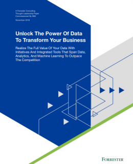 unloc 260x320 - Forrester Study: Unlock the Power of Data to Transform Your Business