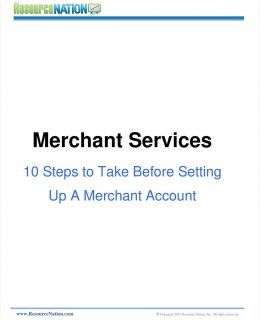 10 Steps to Take Before Setting Up A Merchant Account