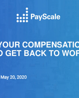 Webinar Cover 260x320 - Using Compensation Data to Get Back to Work