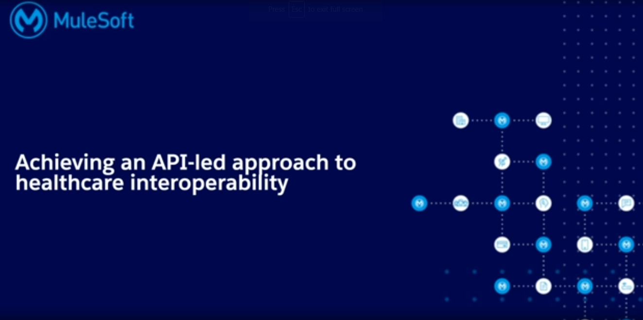 4 7 - Achieving an API-led approach to healthcare interoperability