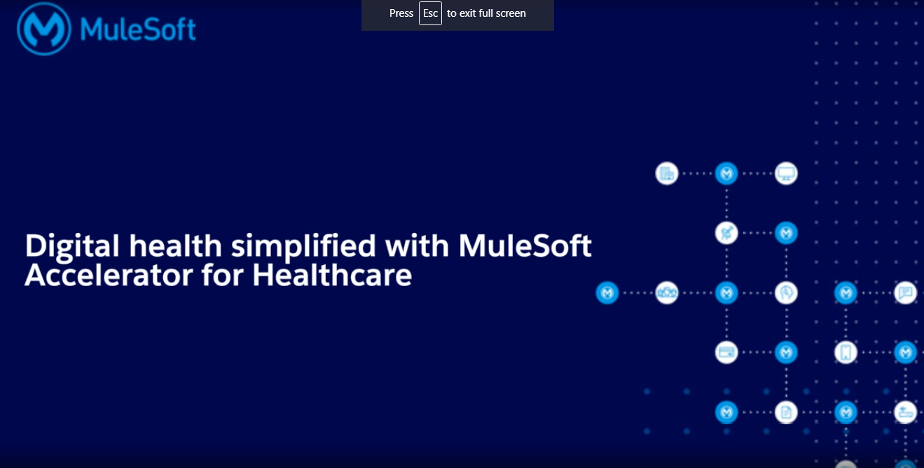 5 5 - Digital health simplified with MuleSoft Accelerator for Healthcare