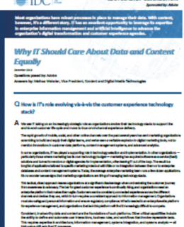 8 260x320 - Why IT Should Care About Data and Content Equally (IDC Report)