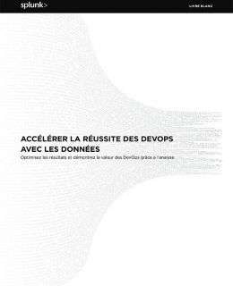 FR Driving DevOps Success With Data 260x320 - Accelerer la reussite des DevOps avec les donnees