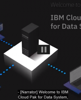 IBM Cloud Pak for Data System Demo 260x320 - IBM Cloud Pak for Data System Demo