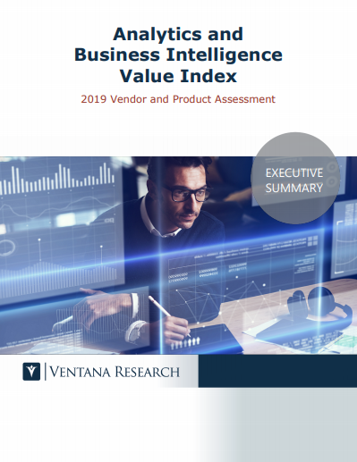 analytics - Analytics and Business Intelligence Value Index - Ventana Research