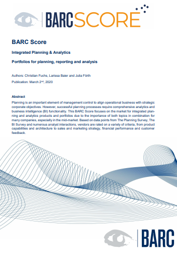 barc - BARC Score Integrated Planning & Analytics