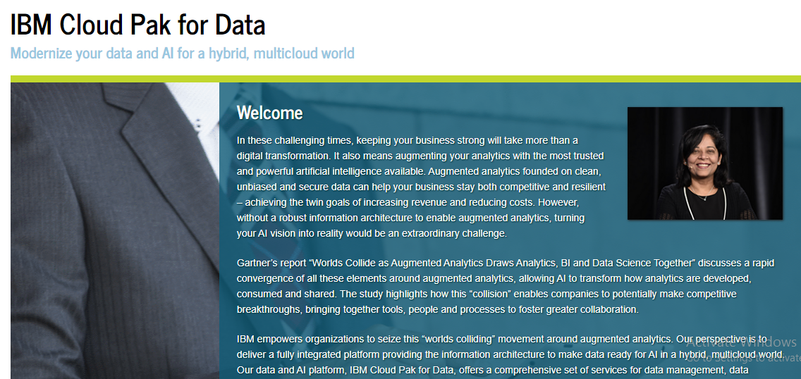 ibm cloud 1 - IBM Cloud Pak for Data newsletter featuring Gartner Research