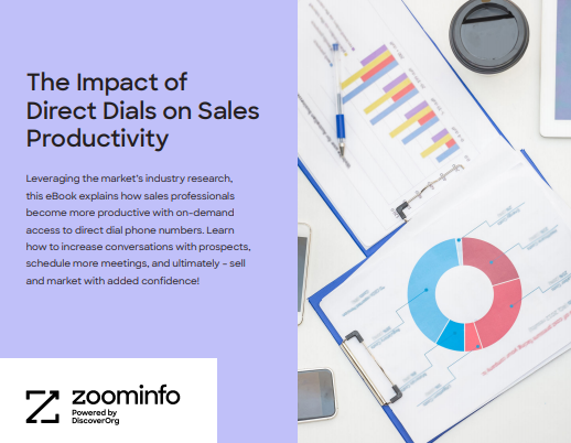 the impact - eBook: The Impact of Direct Dials on Sales Productivity