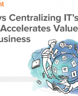 3 ways 260x320 - 3 Ways Centralizing IT’s Work Accelerates Value to Business